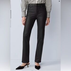 Ann Taylor NWT Coated Straight Jean Size 10